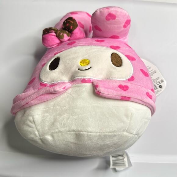 NWT Squishmallows My Melody 10” Sanrio with Hearts Valentines - Picture 1 of 3